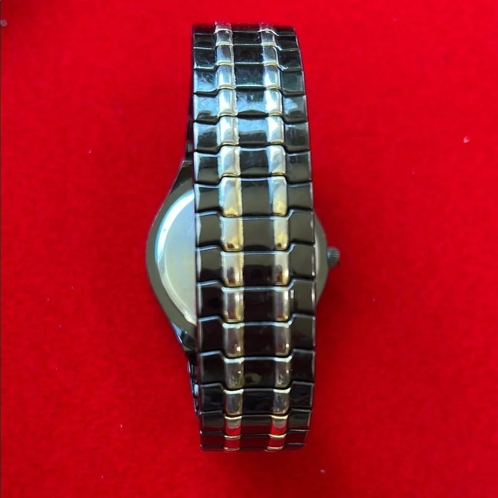 Waltham Black and Gold Men's Watch